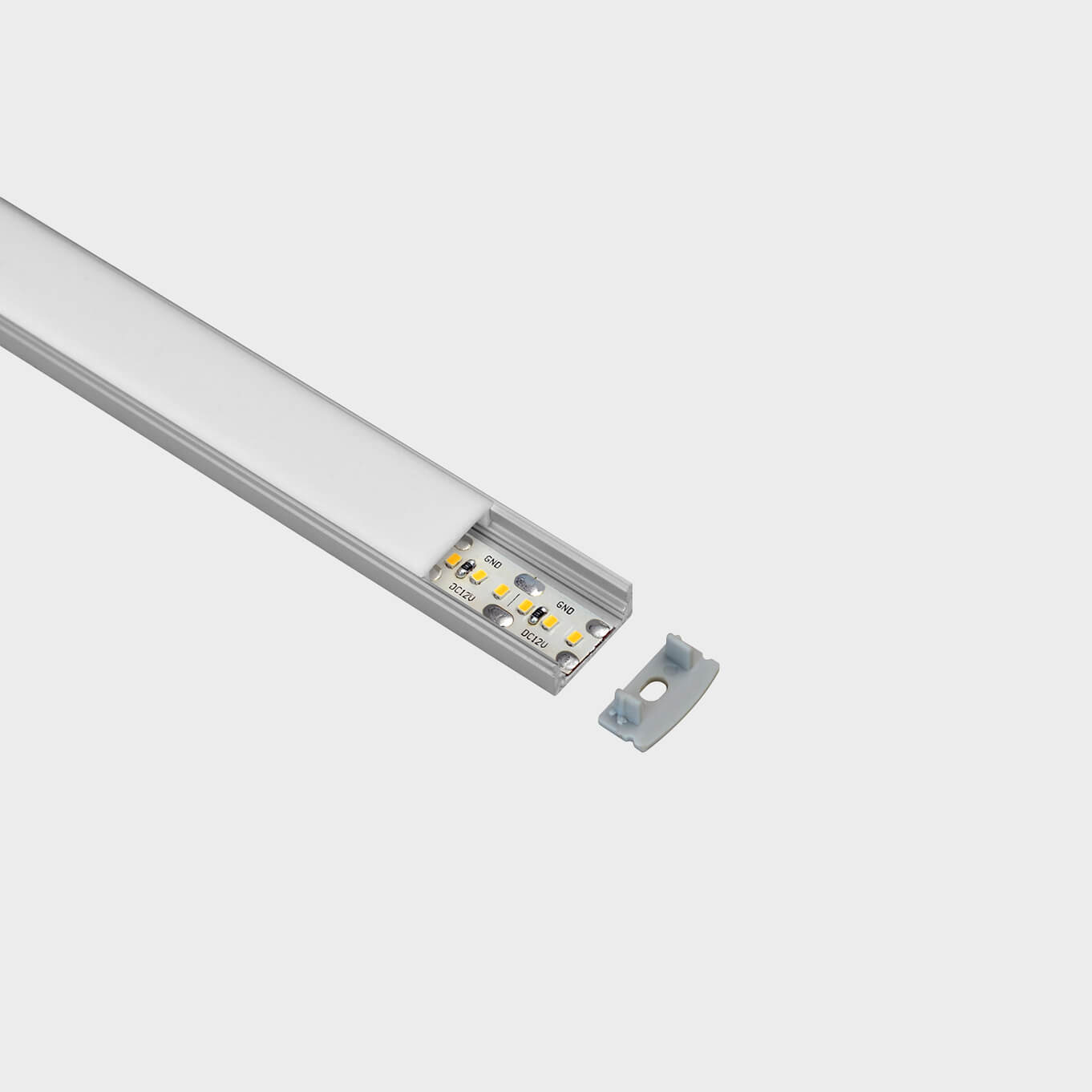 1708 - 120° Surface Mount Aluminum Extrusion