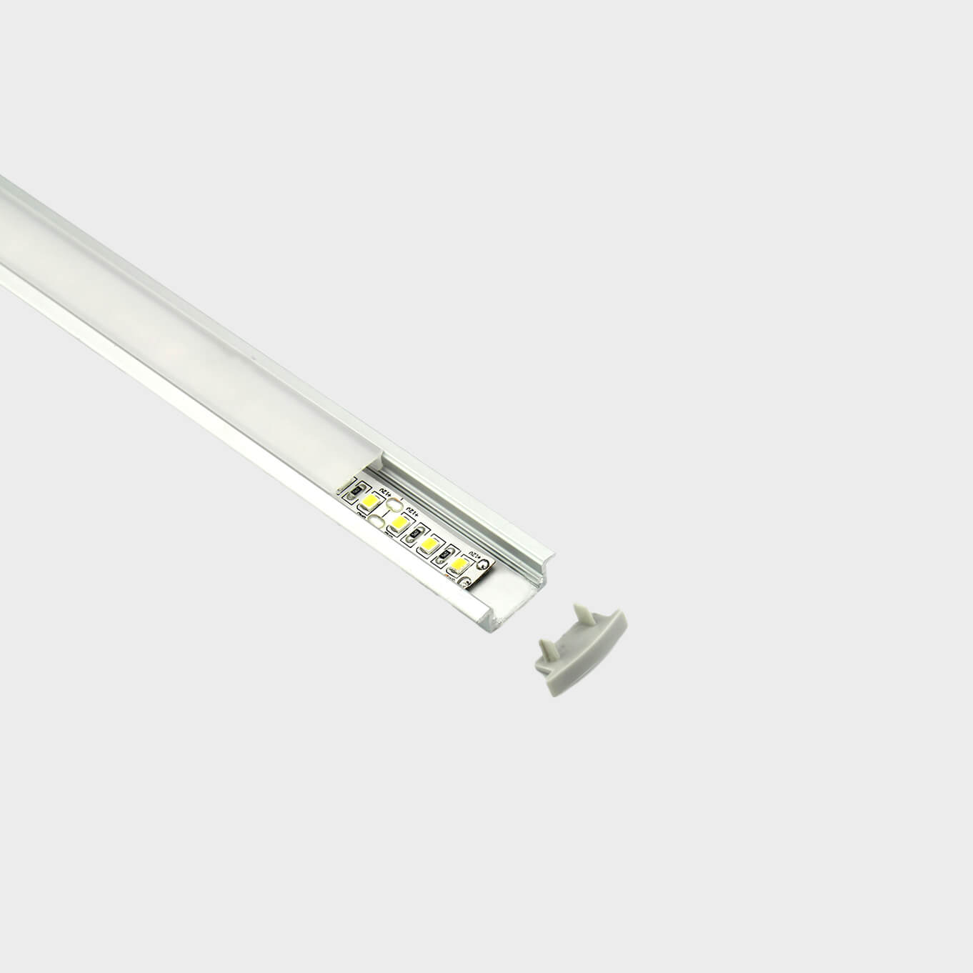 2308 - 120° Recessed Mount Aluminum Extrusion
